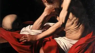 «San Jerónimo penitente», de Caravaggio