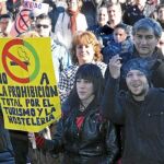 Más de medio millar de personas se manifestaron ayer en Palencia