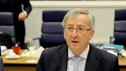 El presidente del Eurogrupo, Jean-Claude Juncker