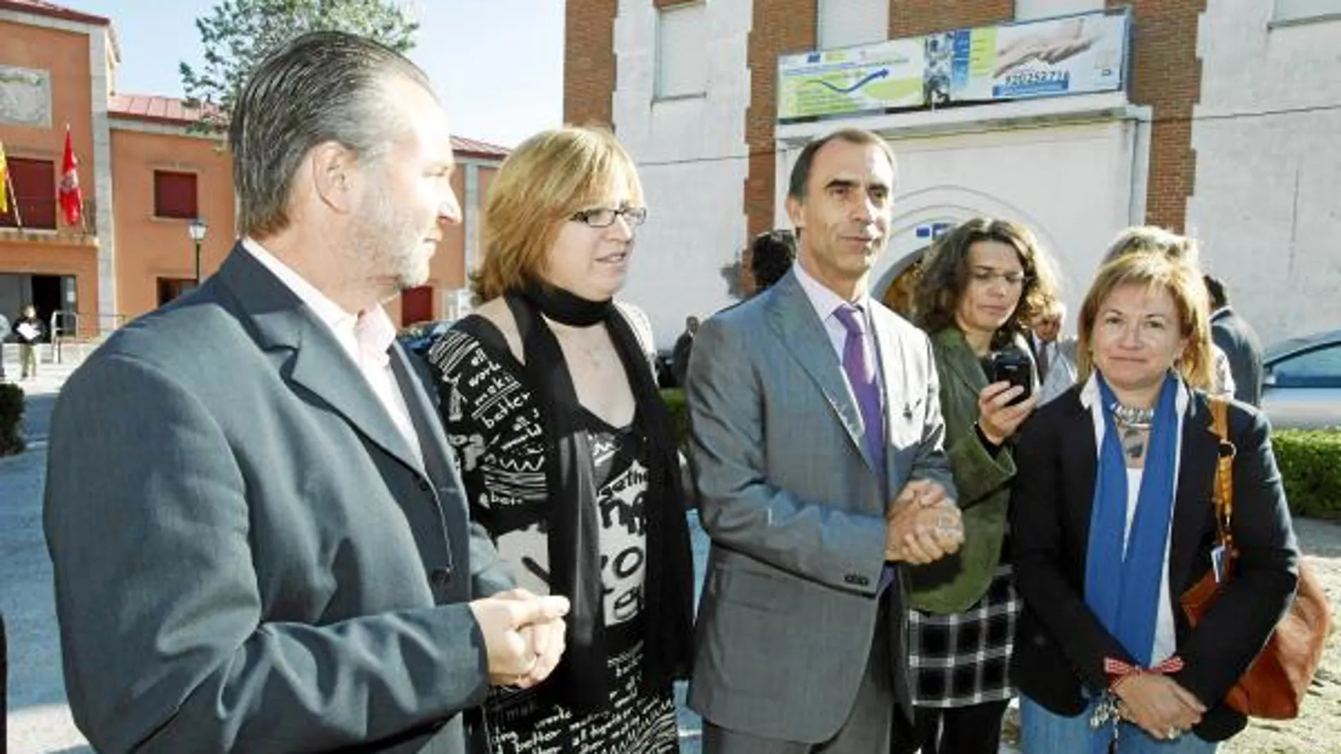 César Antón y Dondaciano Dujo participan en Fontíveros (Ávila) en el Día Mundial de la Mujer Rural