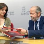 Silvia Clemente logra un acuerdo para ampliar la renta agraria con Fertiberia