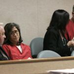 Nancy y Phillip Garrido, con sus abogados, en el juicio