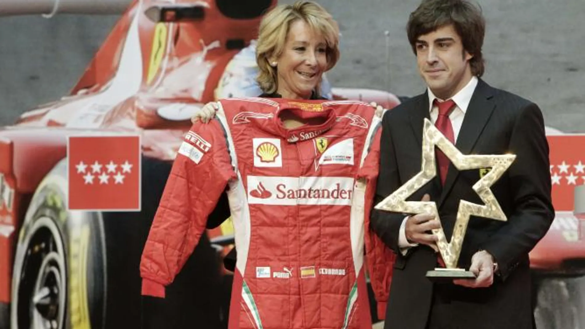 Fernando Alonso, premio internacional del Deporte de la Comunidad de Madrid