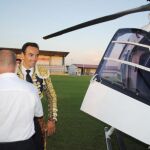 El Cid se traslada en helicóptero desde Huelva a Cádiz