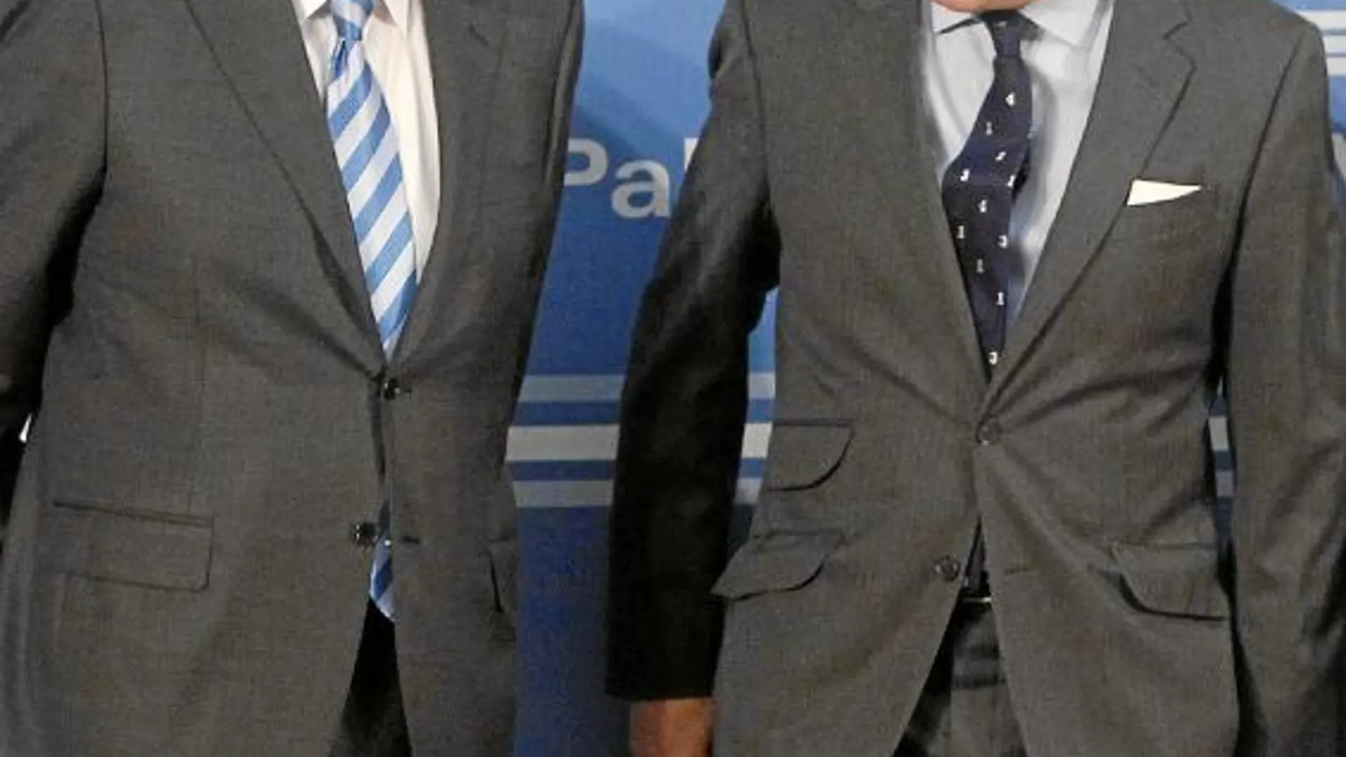 Jorge Moragas, con Mariano Rajoy, el día de su toma de posesión en Moncloa