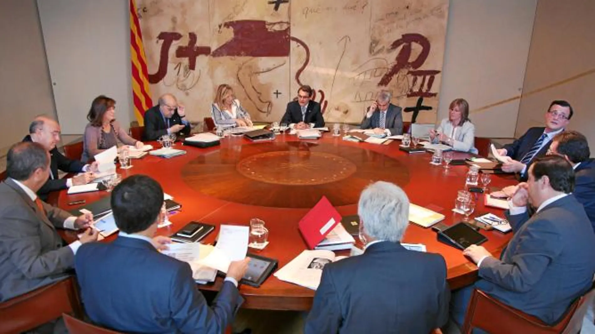 El Consell de Govern, durante la reunión semanal celebrada ayer