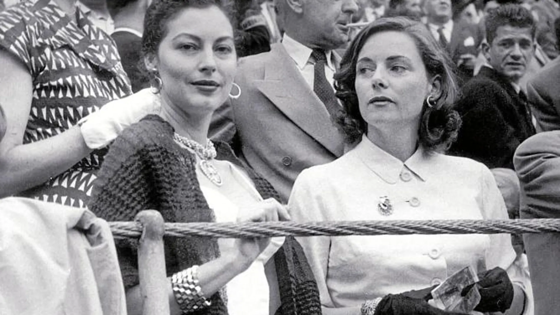 24 de agosto de 1953 Ava Gardner asistió a una corrida de toros de la Feria de Bilbao