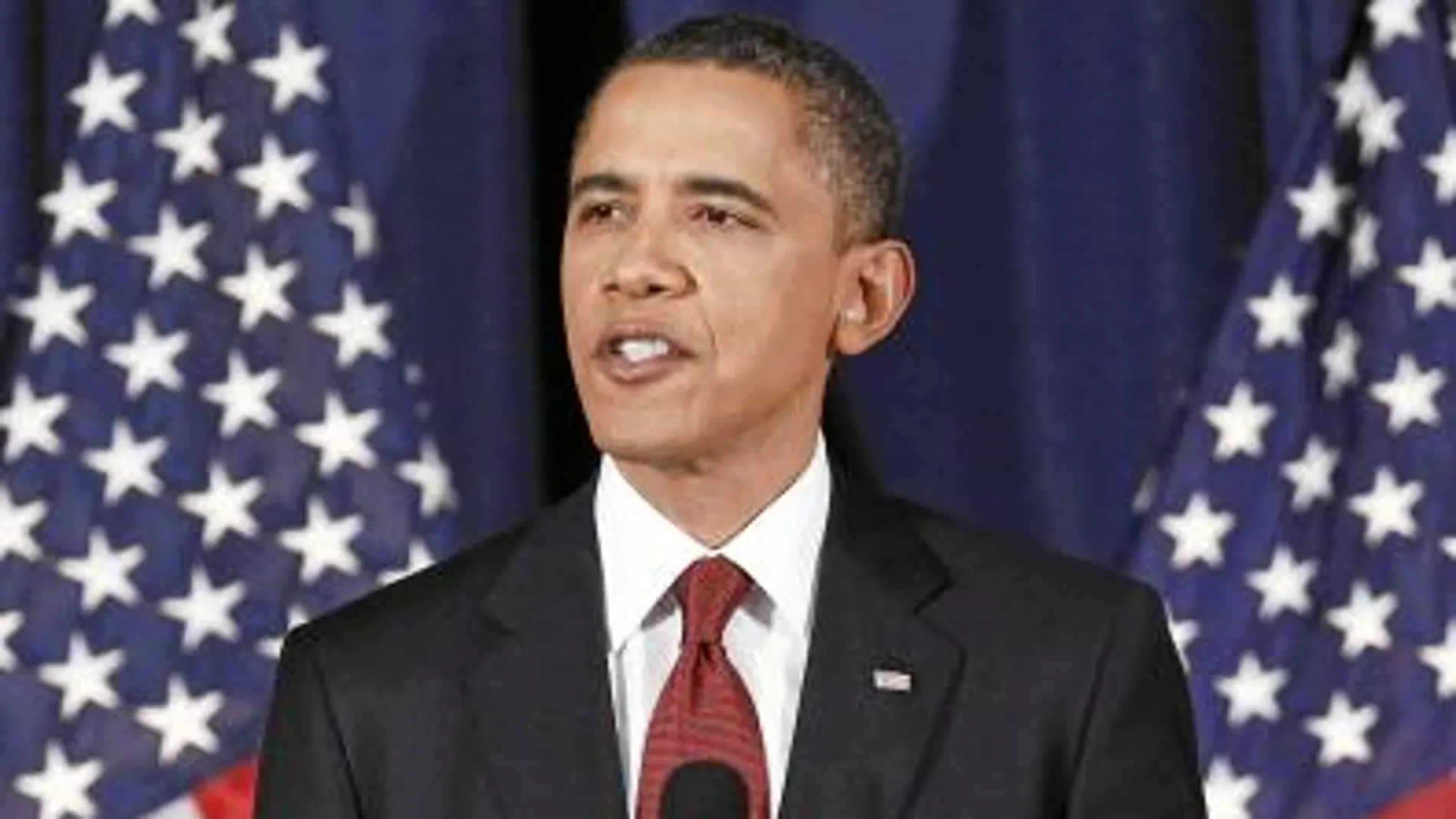 El presidente Barack Obama pronunció ayer un discurso sobre el conflicto en Libia en la Universidad de Defensa Nacional de Washington