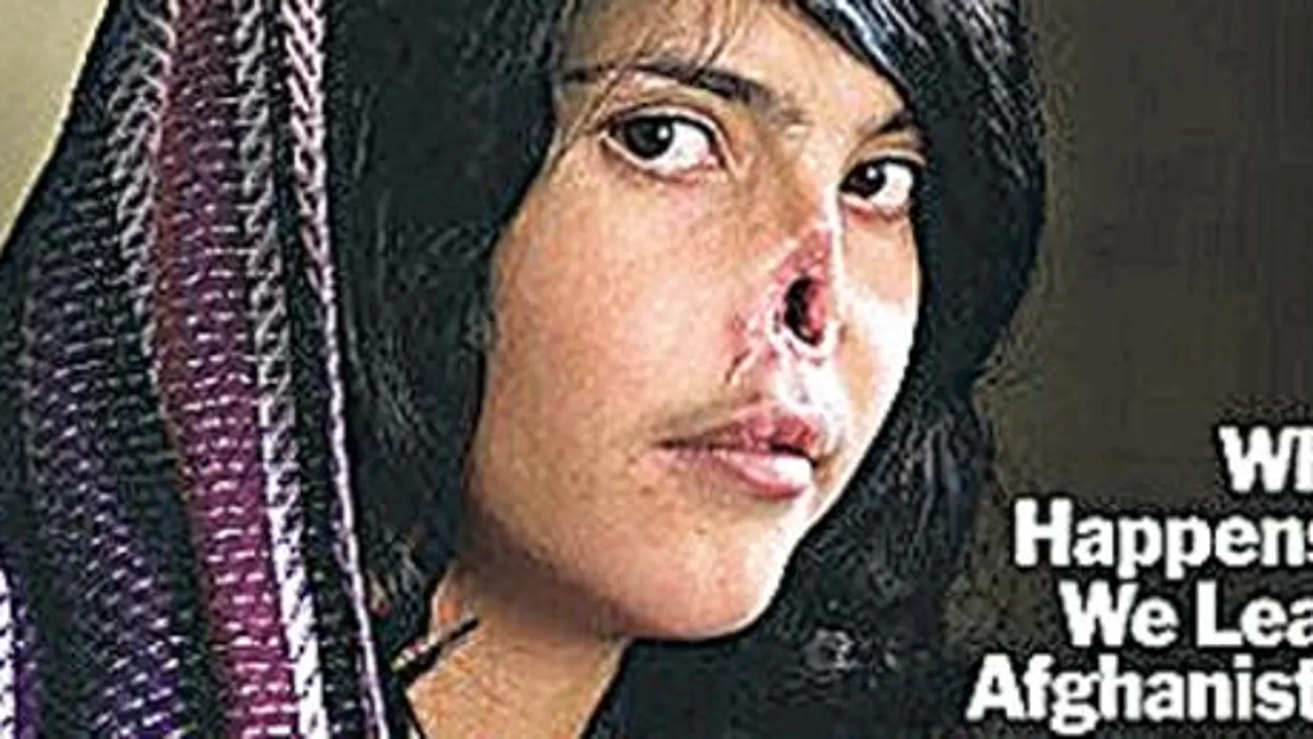 Portada de Time con Bibi Aisha