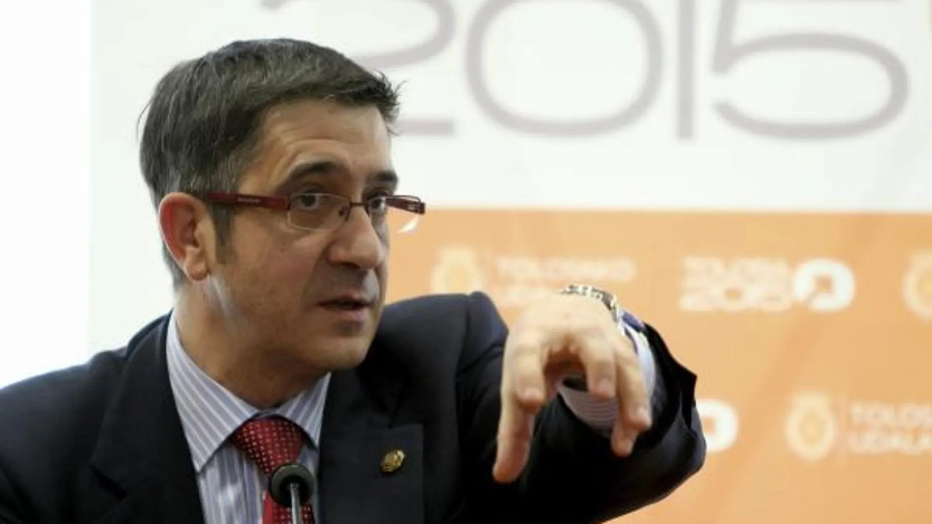 Patxi López aseguró en Tolosa que no convocará elecciones aunque Sortu sea legalizado