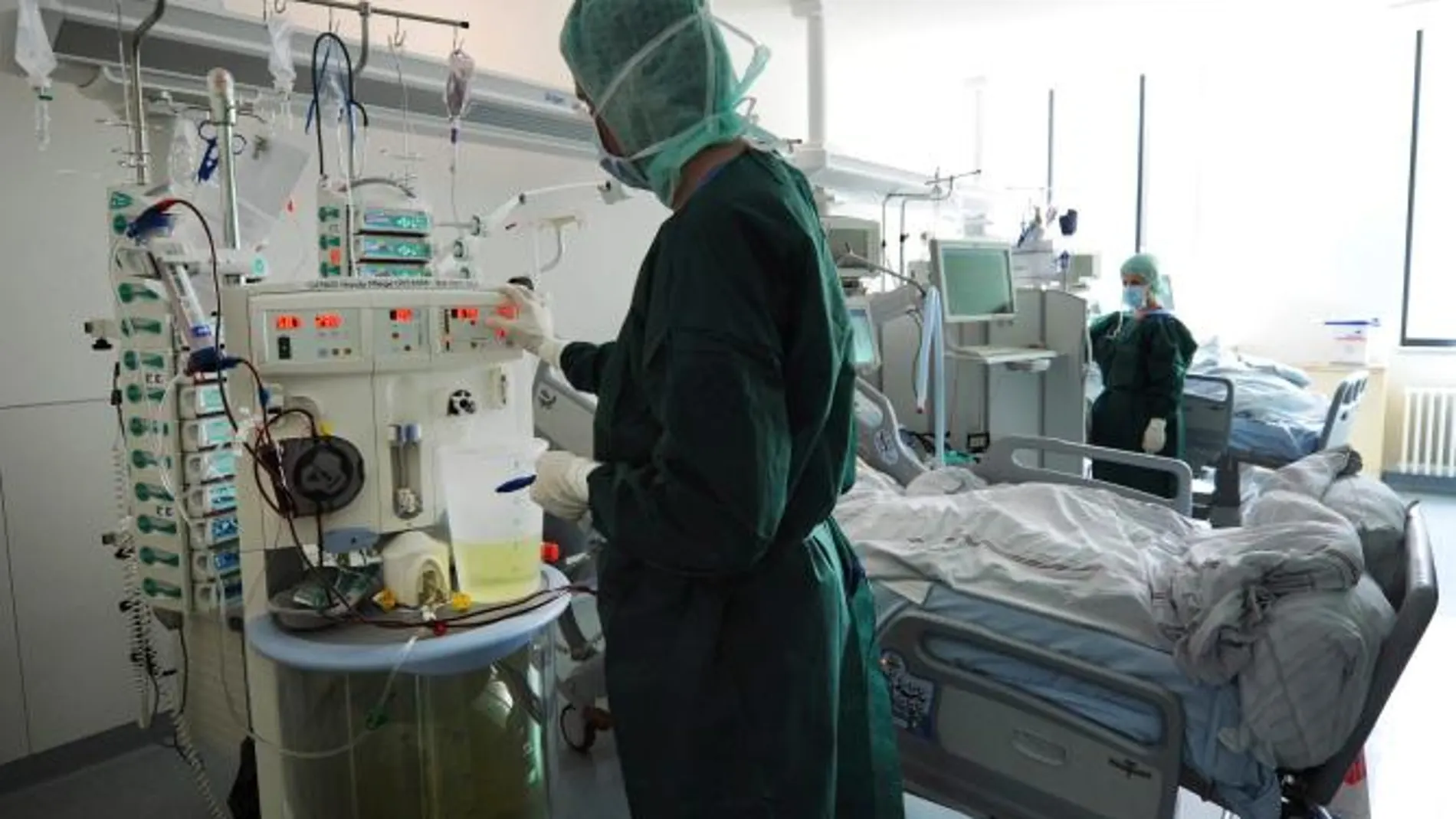 UCI de un centro hospitalario de Castilla y León