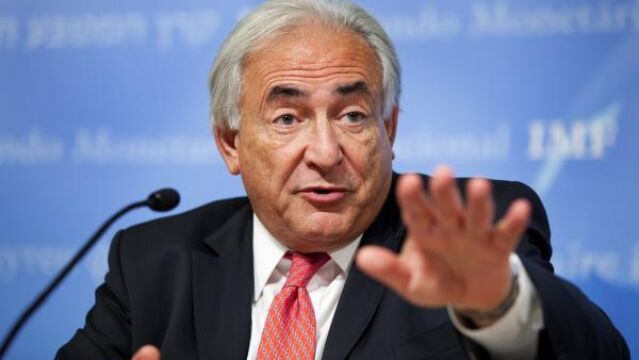 El director del FMI, Dominique Strauss-Kahn