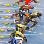 SALIDA NULA: Usain Bolt, la gran estrella del atletismo mundial, se adelantó 104 milésimas al sonido del disparo y fue descalificado de la final de 100. Así son las estrictas normas de la IAAF