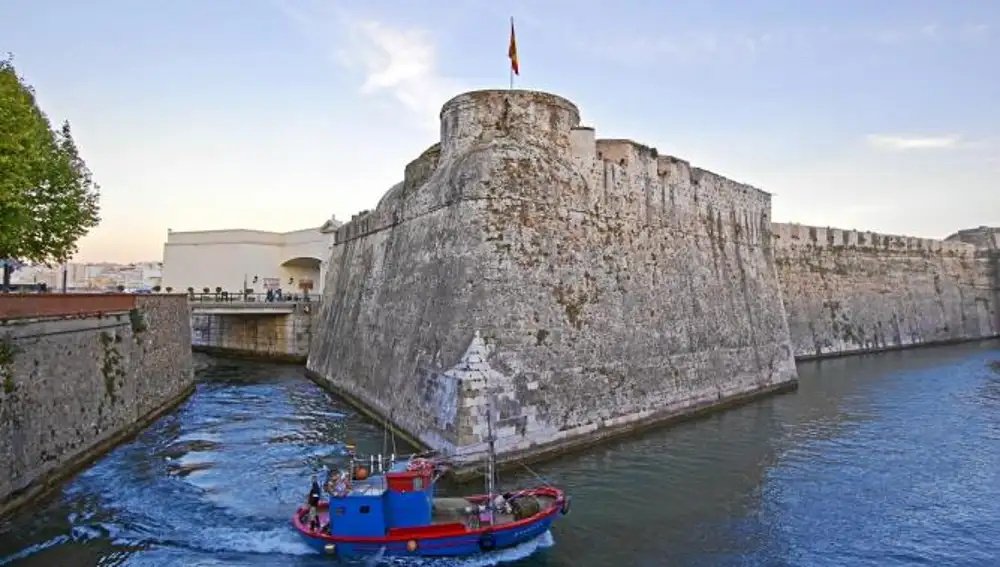 El conjunto defensivo de las Murallas Reales es uno de los principales atractivos monumentales de Ceuta