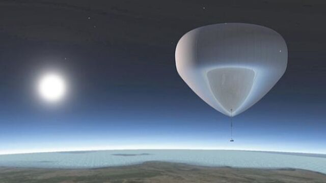 Al espacioen globo
