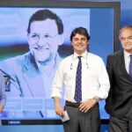 «RAJOYISTAS». Los populares presentaron ayer la página web de Mariano Rajoy.