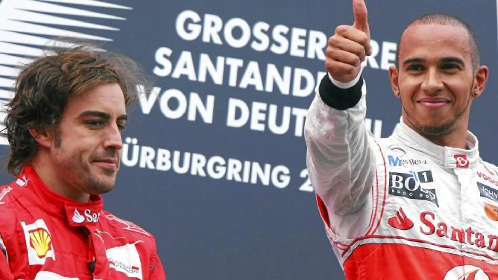 Hamilton logró una victoria que Alonso llegó a tener en sus manos. Los dos demostraron que ya están por delante de los Red Bull