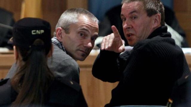 Otegi y Permach, en el juicio celebrado la pasada semana en la Audiencia Nacional