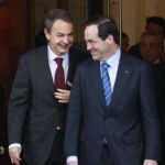 Zapatero y Bono, hoy en el Congreso