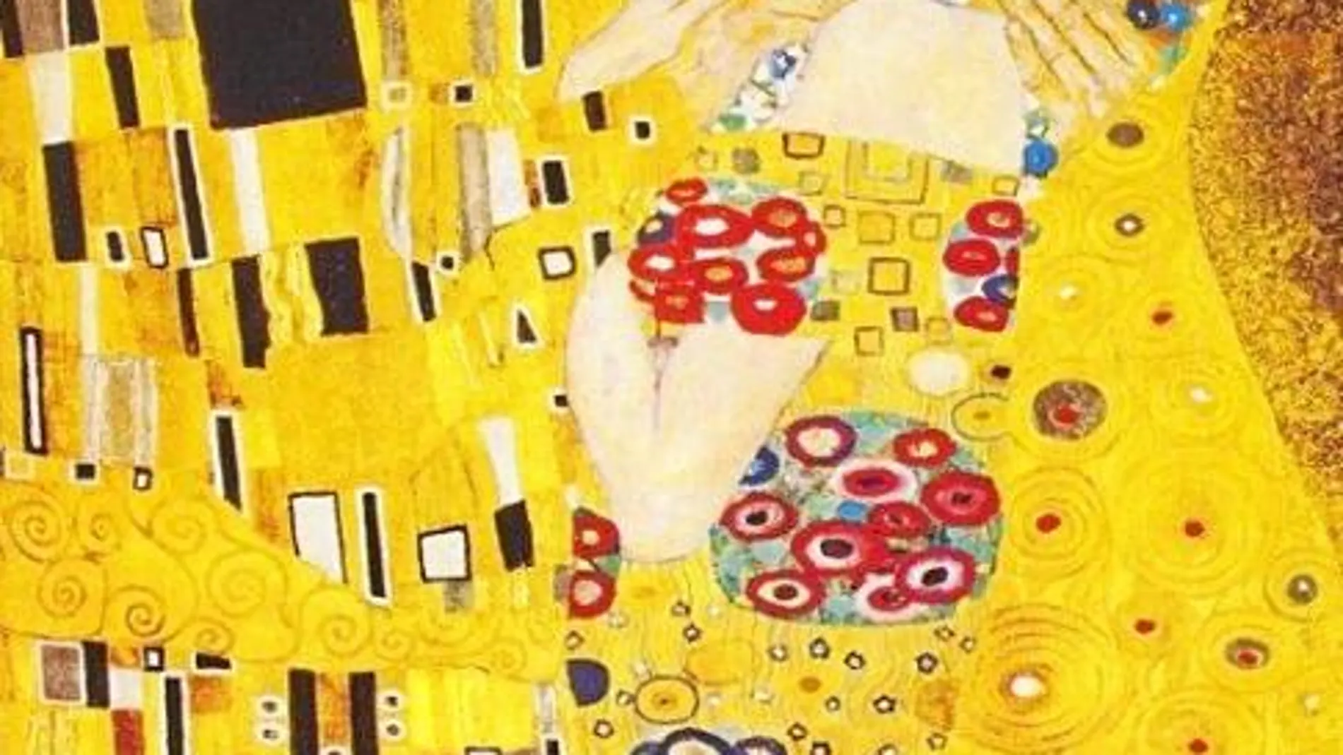 «El beso», de Klimt, uno de los «himnos» pictóricos de los amantes