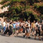 Manifestación celebrada el pasado 2 de julio en Oñate