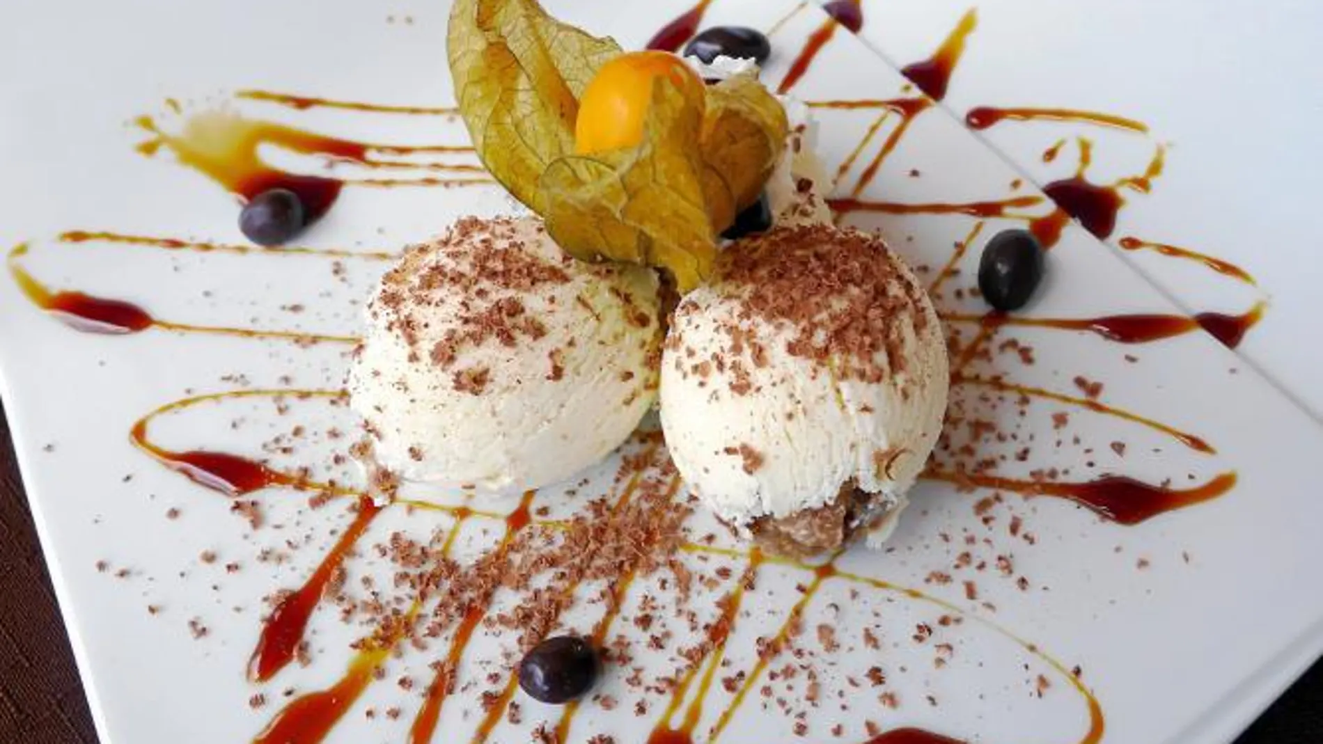 Helado Mont Blanc