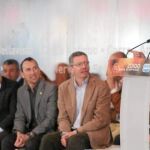 El presidente del PP-A, ayer en un acto en Sevilla junto a Zoido y Gallardón