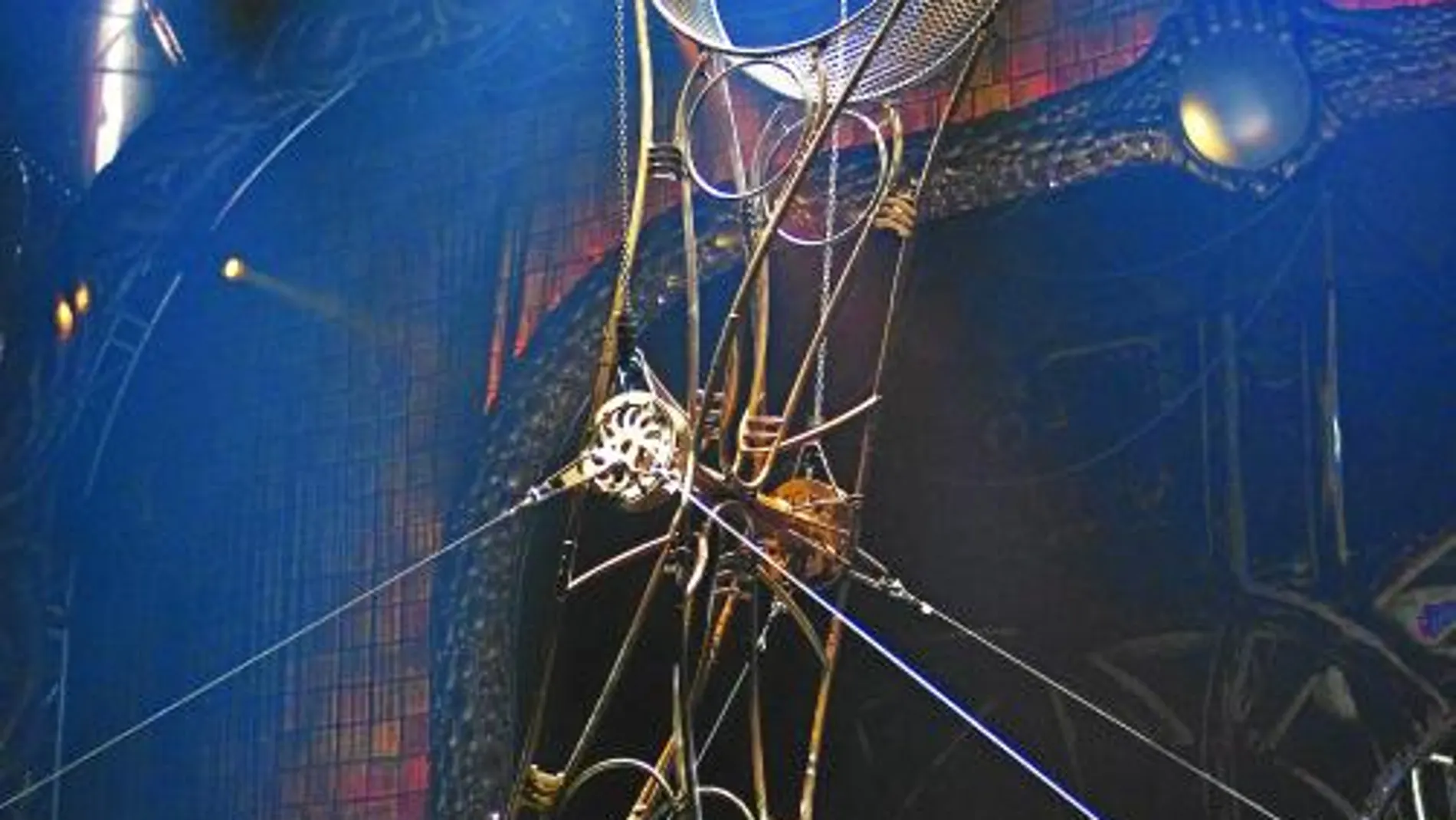 Un momento del último espectáculo del Cirque du Soleil