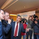 El presidente Herrera, Alfonso Fernández Mañueco y Antolín Sanz presentan en Ávila el proyecto «PPCyL 2.0»