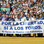 Huelva clamó por el toreo en Cataluña