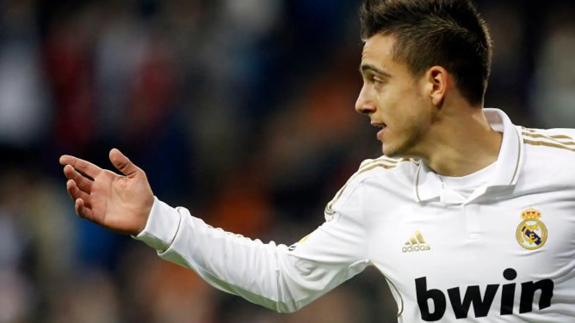 Joselu celebra un gol