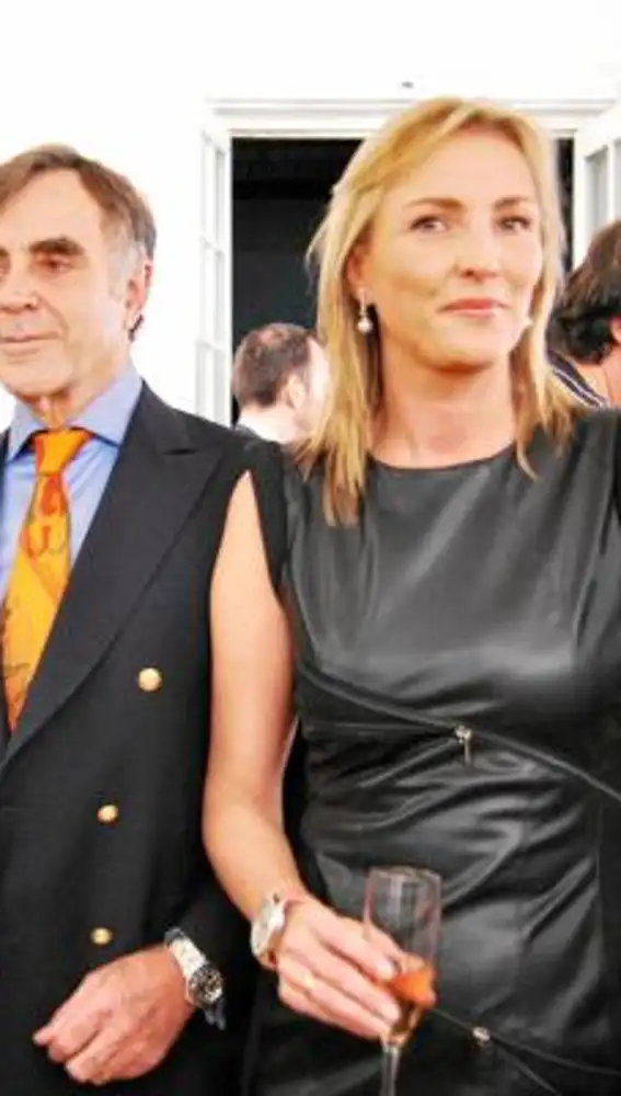 Manuel Segura, con su ex esposa Paz Pastor