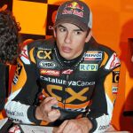 Márquez sumó ayer su primera vuelta rápida en Moto2