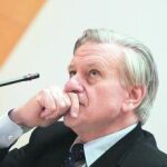 Valentín Fuster, ayer, en el Centro Nacional de Investigaciones Cardiovasculares