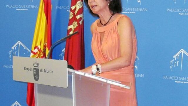 La consejera de Economía y Hacienda de la Región de Murcia en funciones, Inmaculada García, en una imagen de archivo