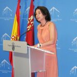 La consejera de Economía y Hacienda de la Región de Murcia en funciones, Inmaculada García, en una imagen de archivo