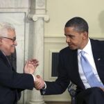 Obama recibió hoy al presidente palestino, Mahmoud Abbas