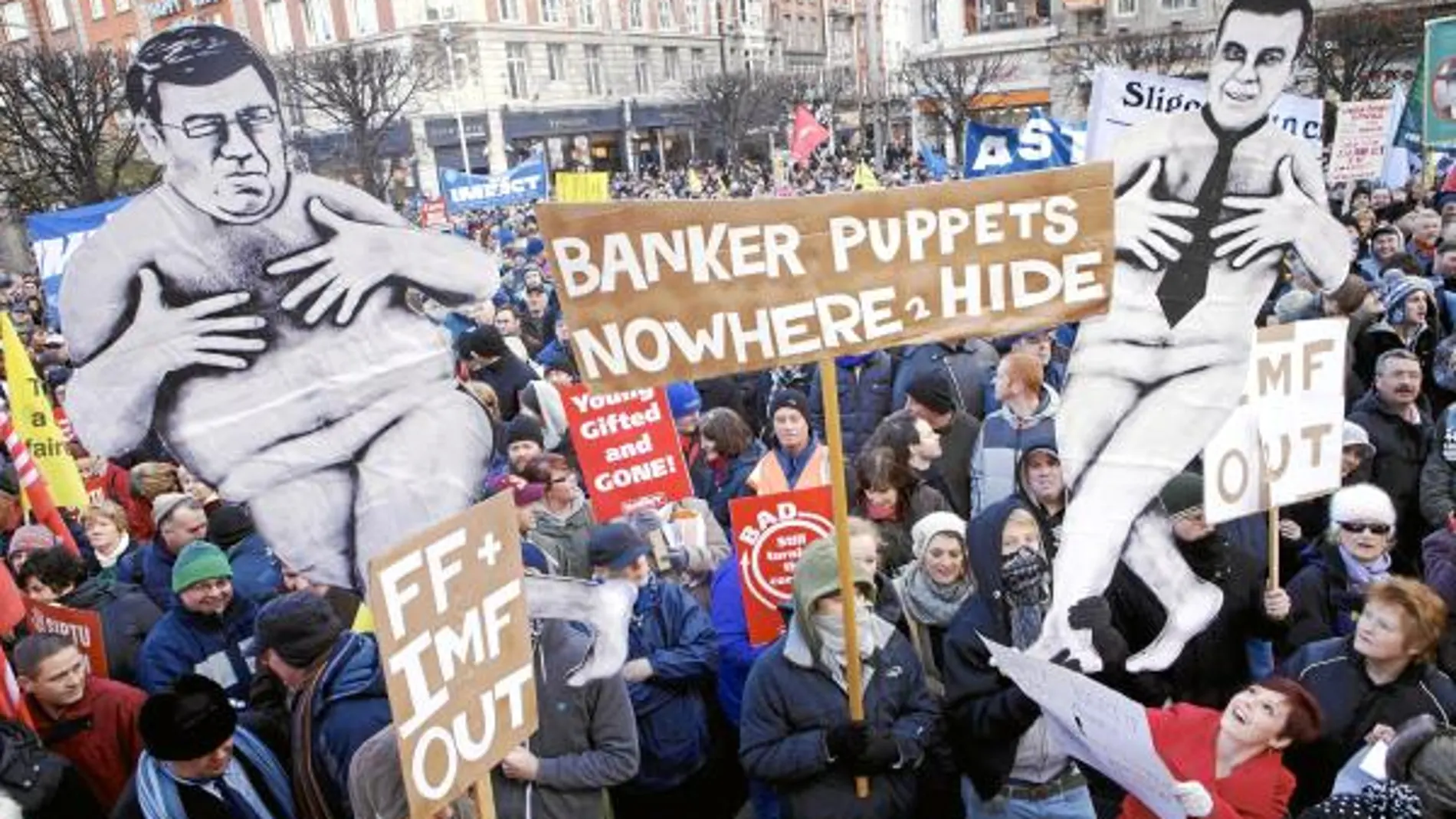 La situación de la banca irlandesa precipitó el rescate de la economía del país