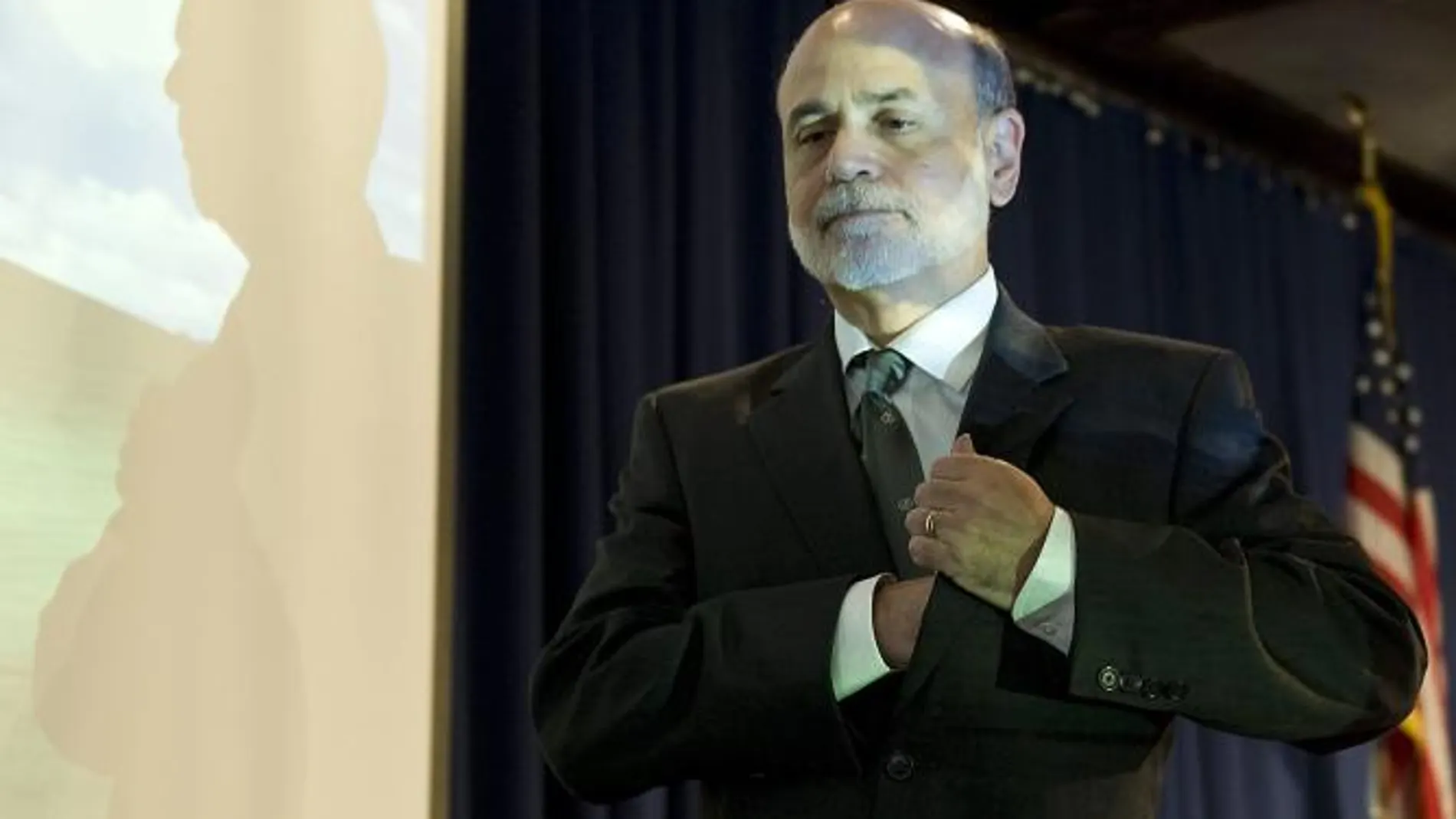 El presidente de la Reserva Federal (Fed), Ben Bernanke