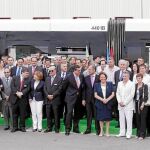 El presidente de la Generalitat y la alcaldesa de Valencia visitaron la sede en Albuixech de la empresa alemana