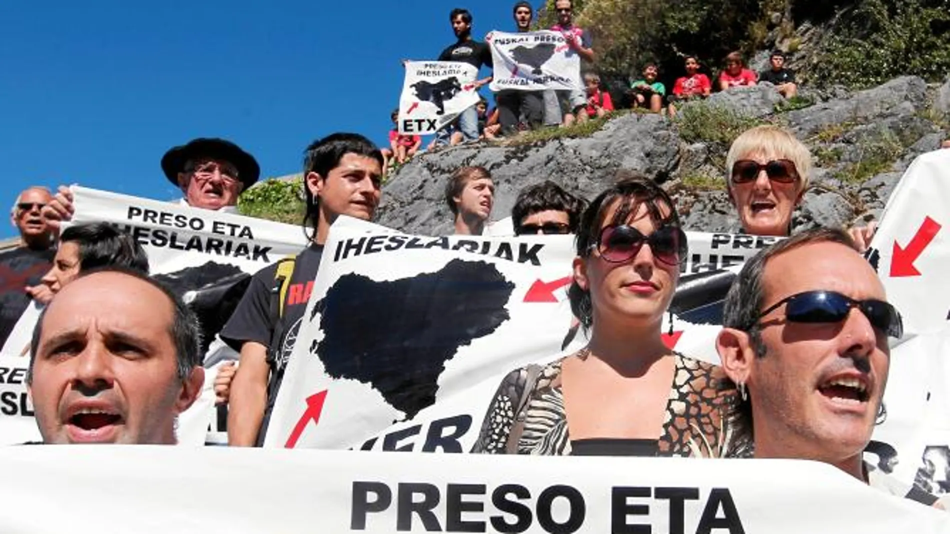 ETA ordena a sus presos protestas contra el Gobierno