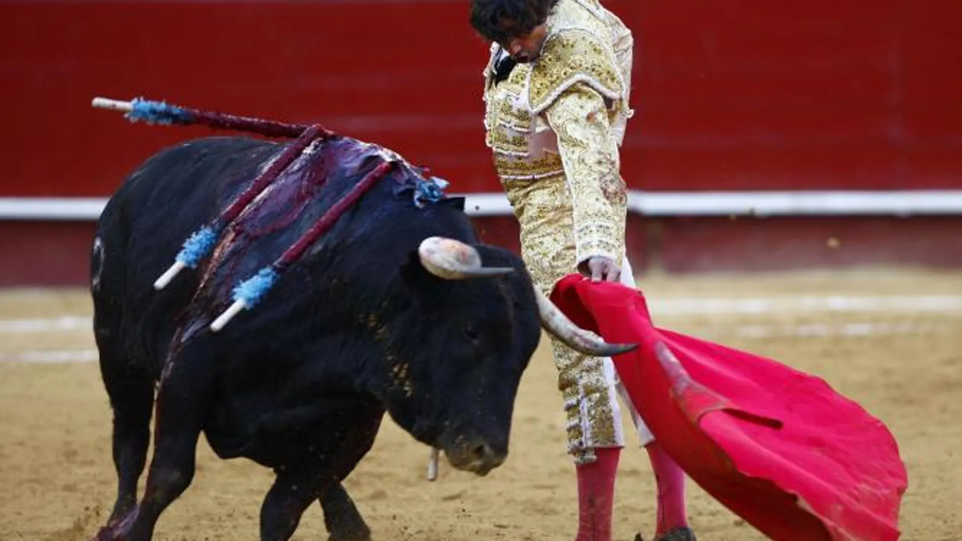 Díaz y Tejela oreja con importantes toros de Alcurrucén