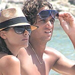 María José Suárez y Feliciano López, hace dos años en Ibiza