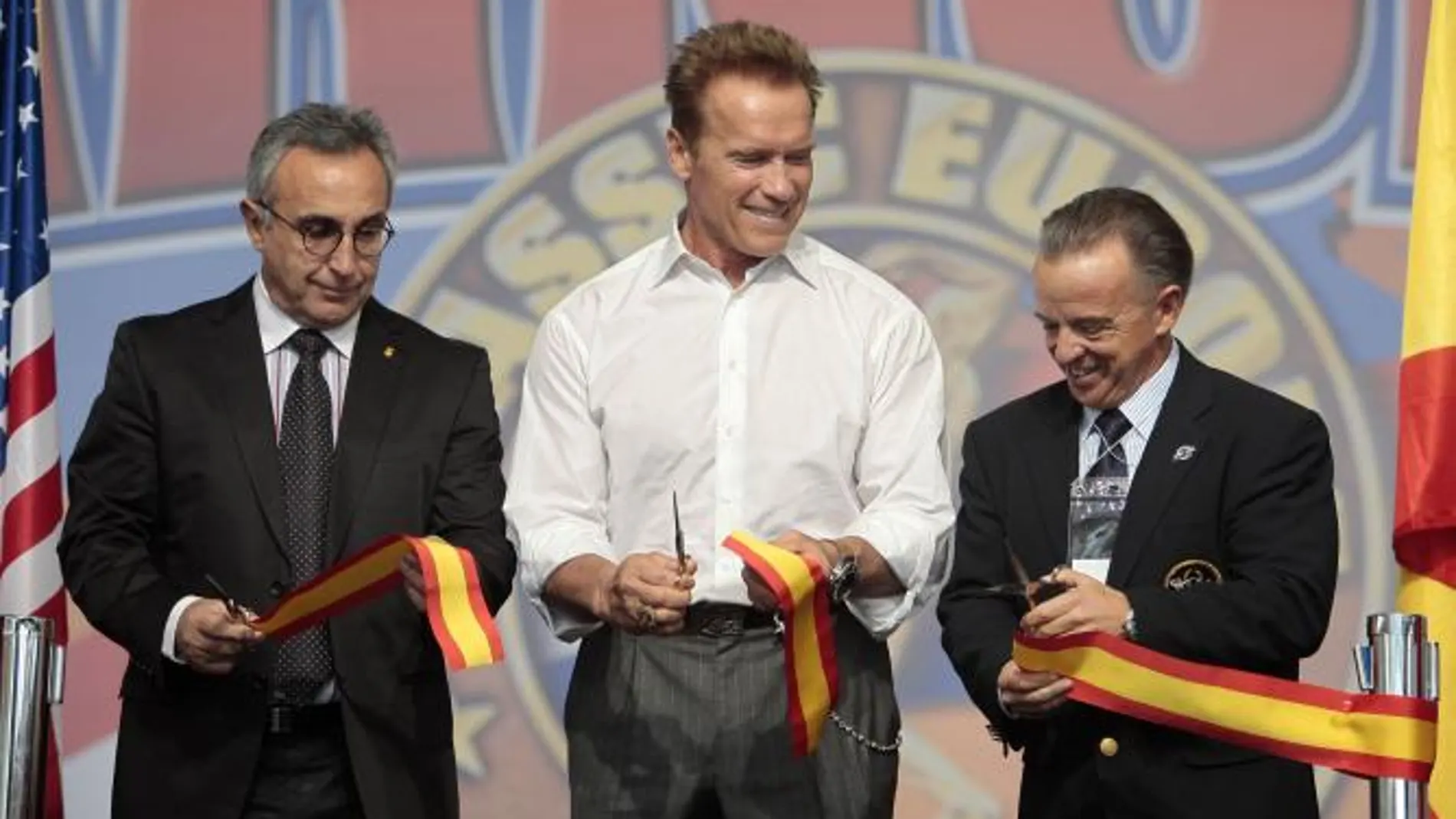 Arnold Schwarzenegger, en el Comité Olímpico Español