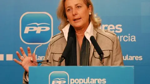 La portavoz de Política Social del GPP y diputada nacional por Murcia, Lourdes Méndez, en una imagen de archivo