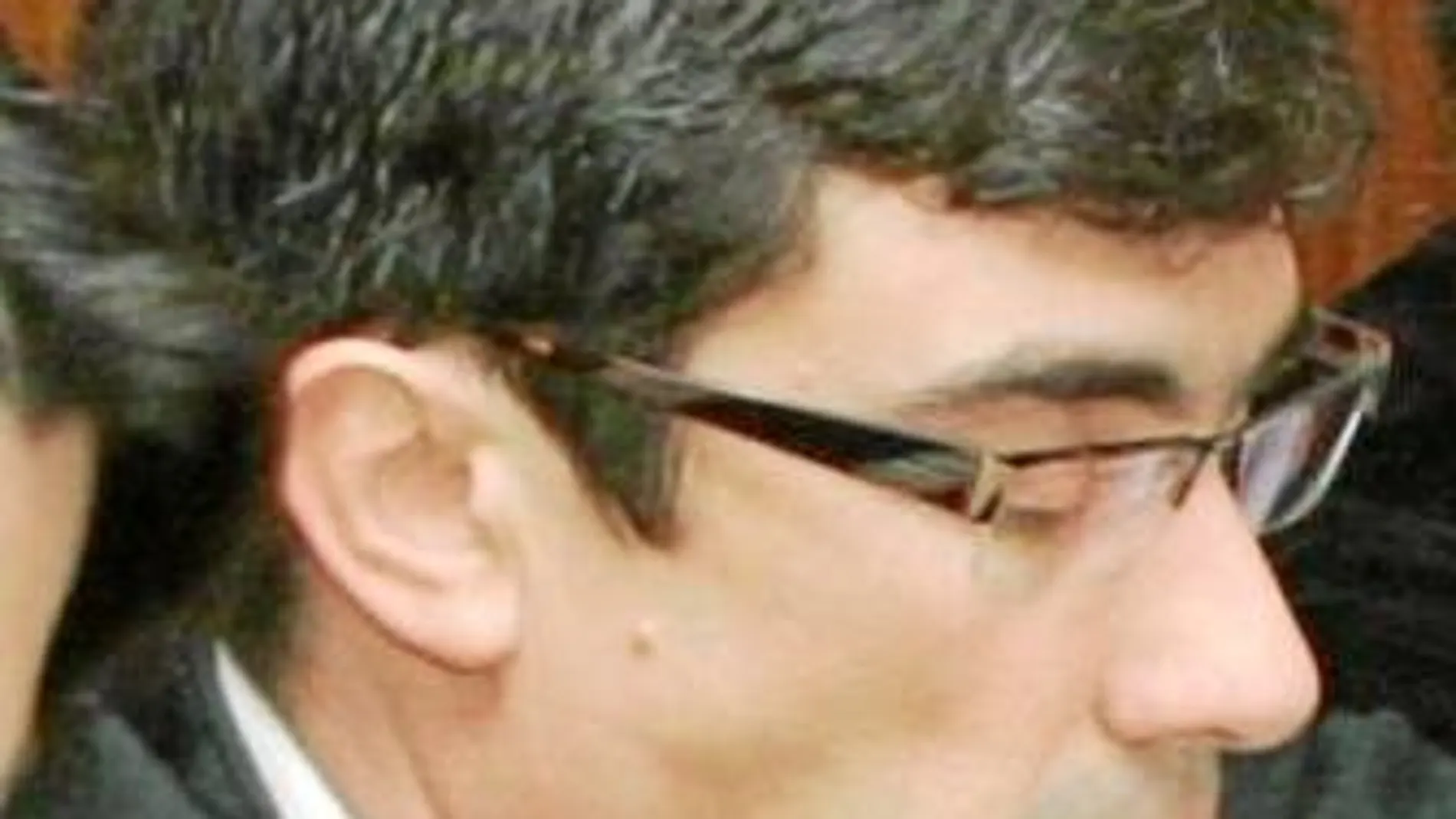 Díaz Moñux, durante una de las sesiones del caso «Pípol», donde defendió a un policía local de Asturias acusado por tráfico de drogas