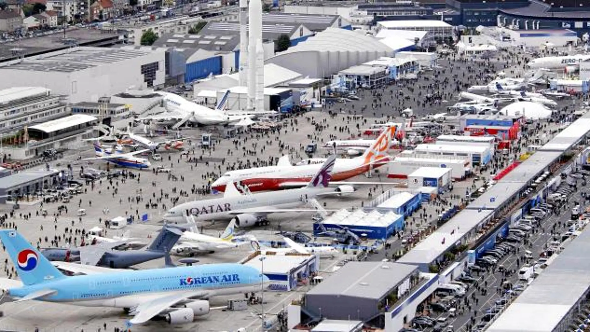 El Salón Aeronáutico de Le Bourget representa el mayor mercado comercial de aviones del mundo