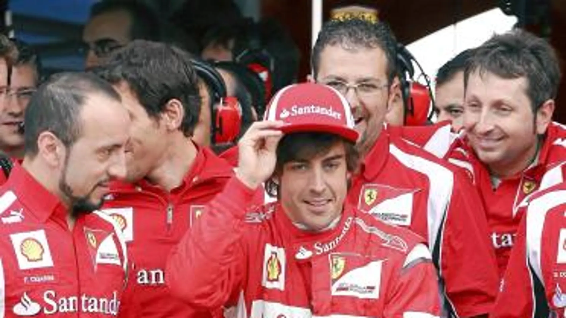 La «Squderia» felicitó a Fernando Alonso por su 30 cumpleaños
