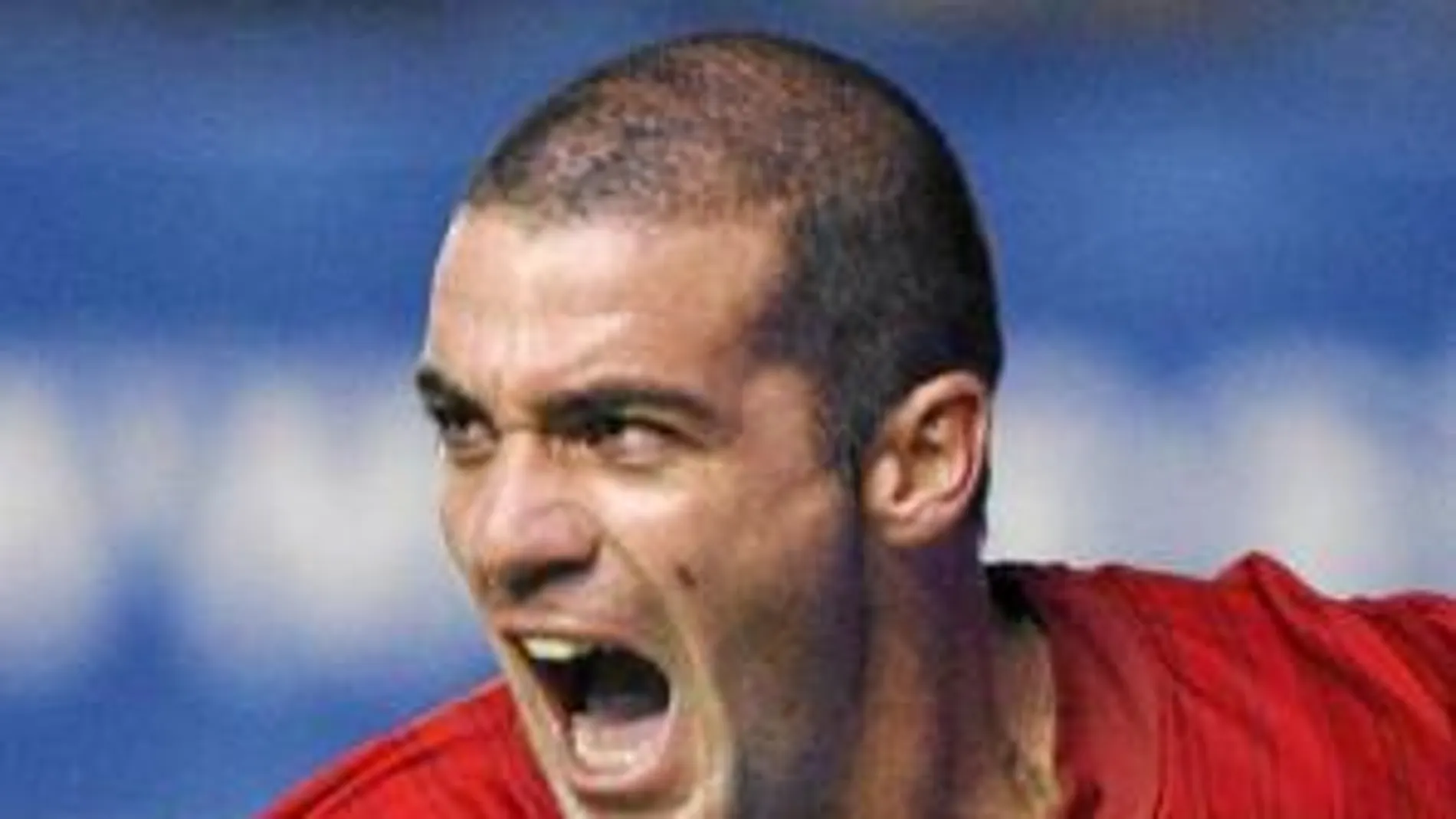 Pandiani, jugador de Osasuna