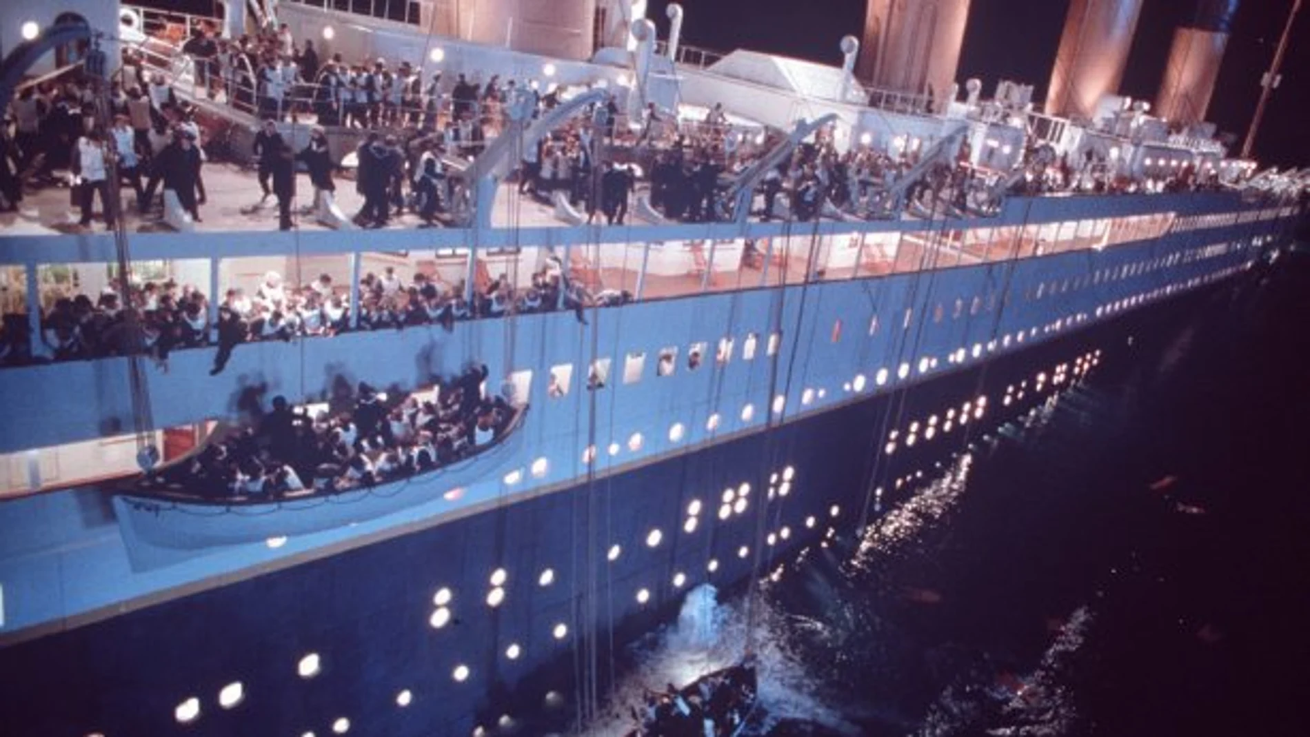 Imagen de la película "Titanic"